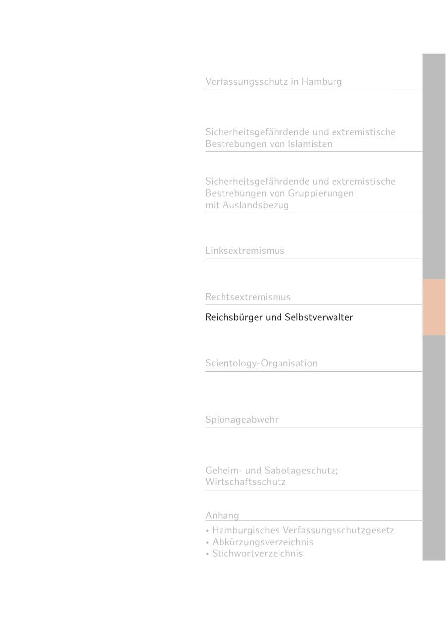 Seite 190 des Verfassungsschutzbericht 2016 Hamburg