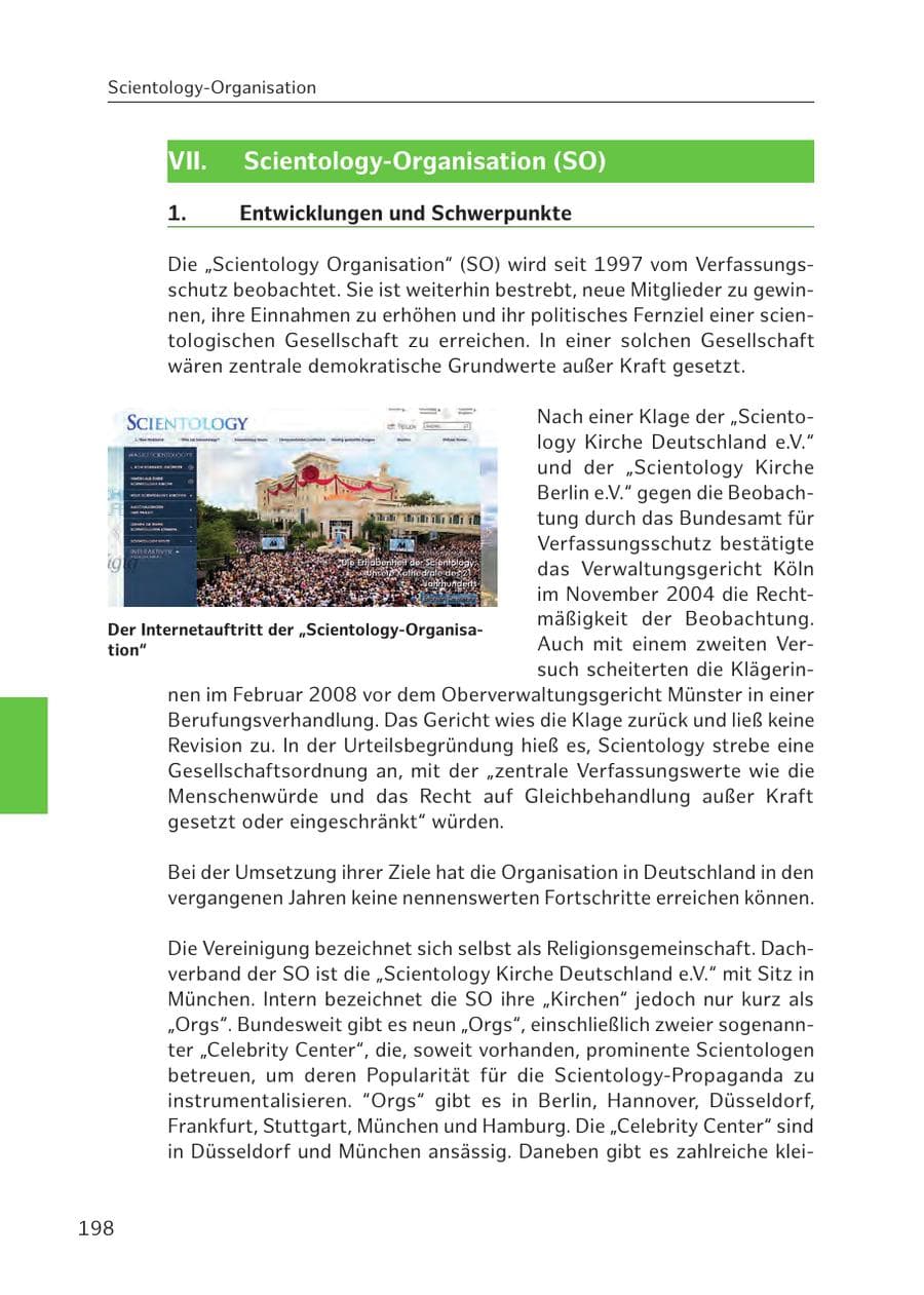 Seite 197 des Verfassungsschutzbericht 2016 Hamburg