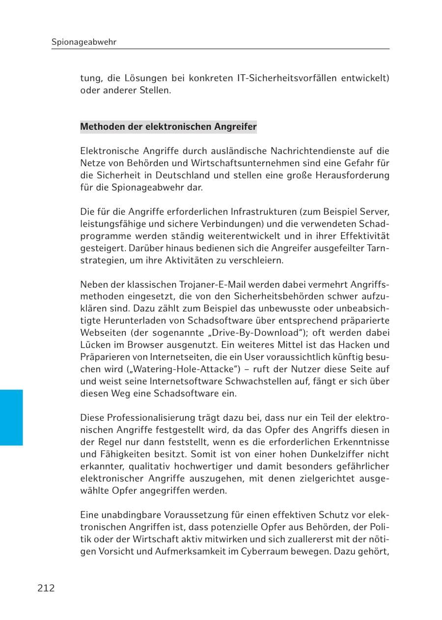 Seite 211 des Verfassungsschutzbericht 2016 Hamburg