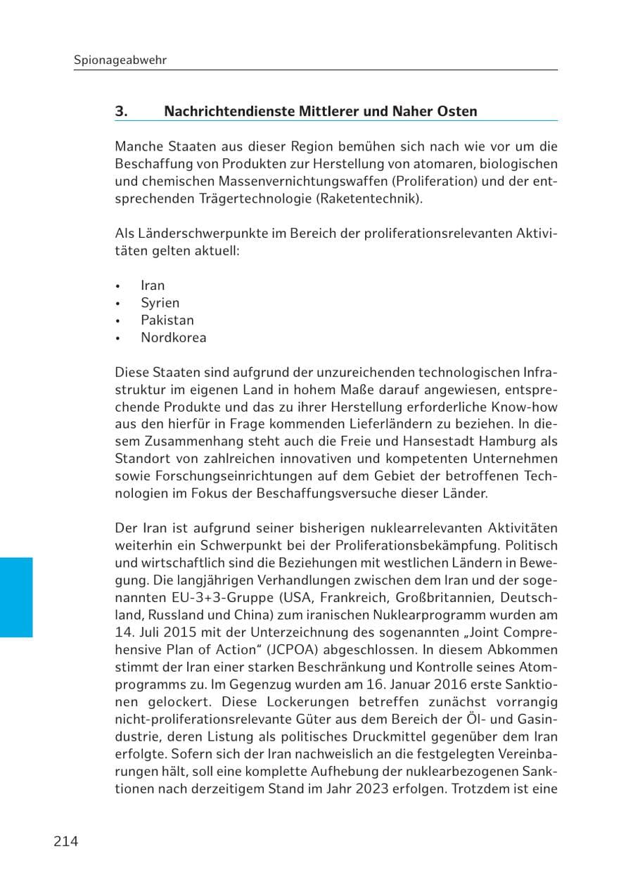 Seite 213 des Verfassungsschutzbericht 2016 Hamburg