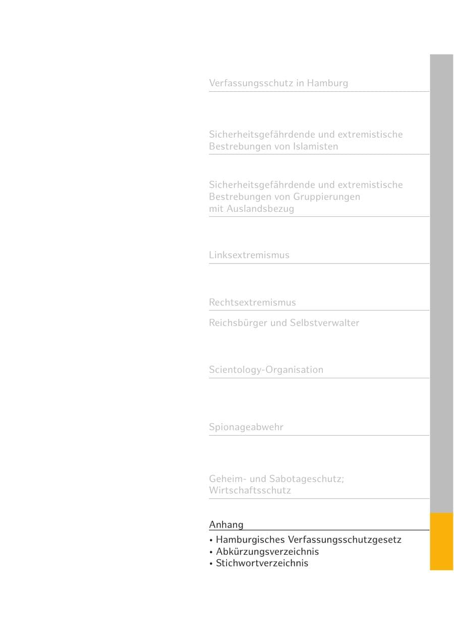 Seite 239 des Verfassungsschutzbericht 2016 Hamburg