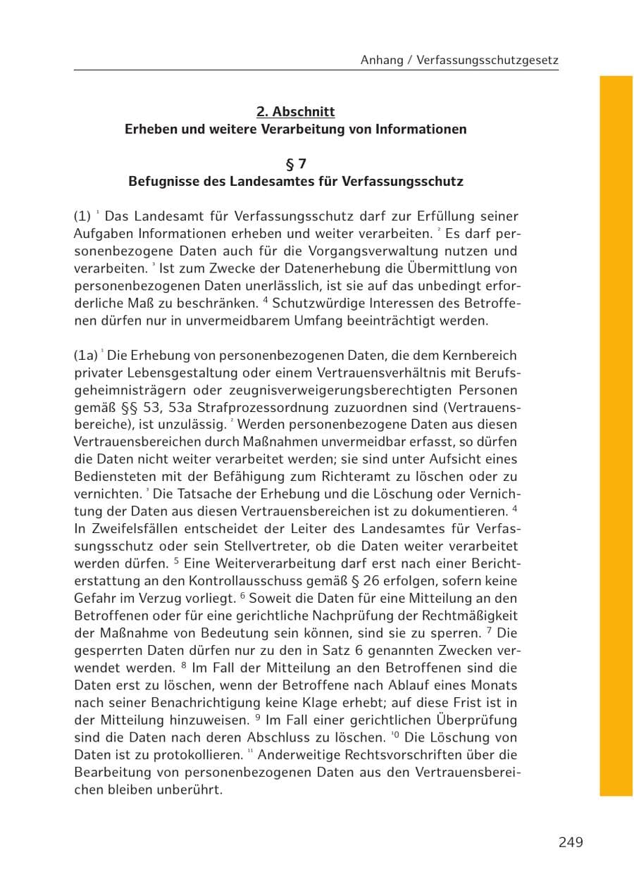 Seite 247 des Verfassungsschutzbericht 2016 Hamburg