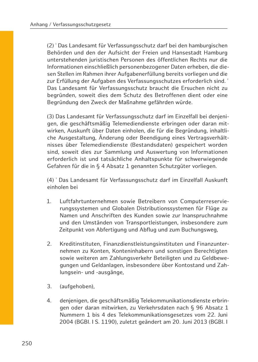 Seite 248 des Verfassungsschutzbericht 2016 Hamburg
