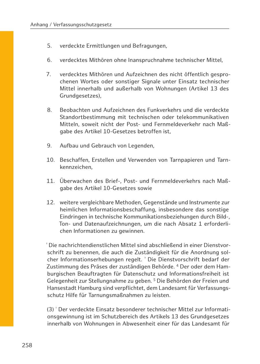 Seite 256 des Verfassungsschutzbericht 2016 Hamburg