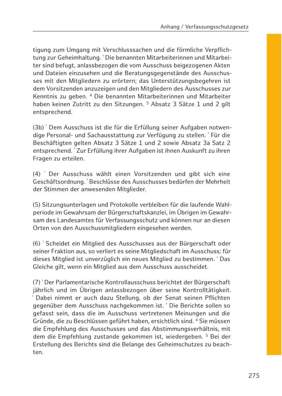 Seite 273 des Verfassungsschutzbericht 2016 Hamburg