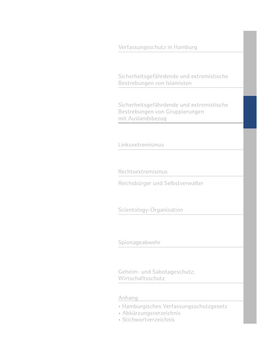 Seite 61 des Verfassungsschutzbericht 2016 Hamburg