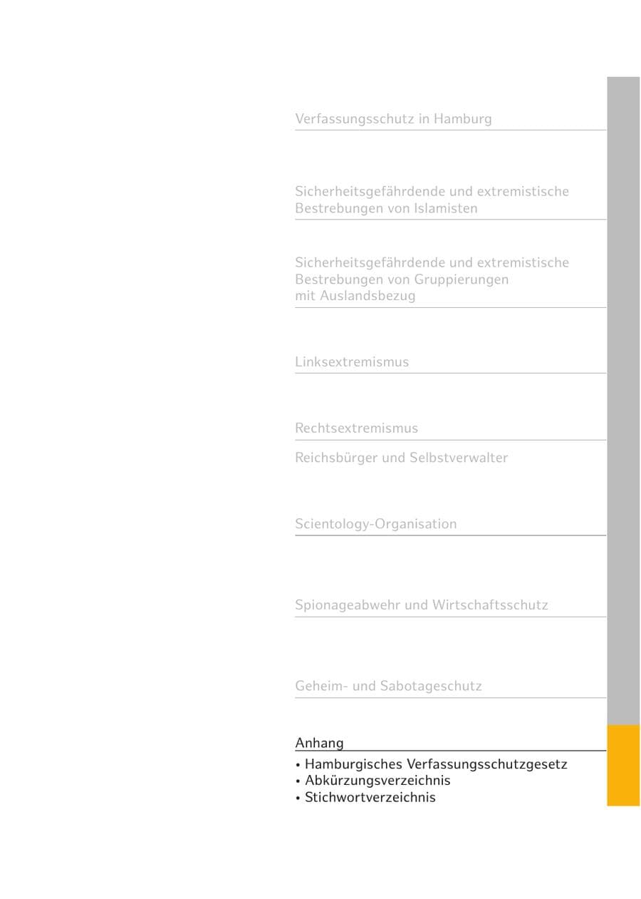 Seite 209 des Verfassungsschutzbericht 2017 Hamburg