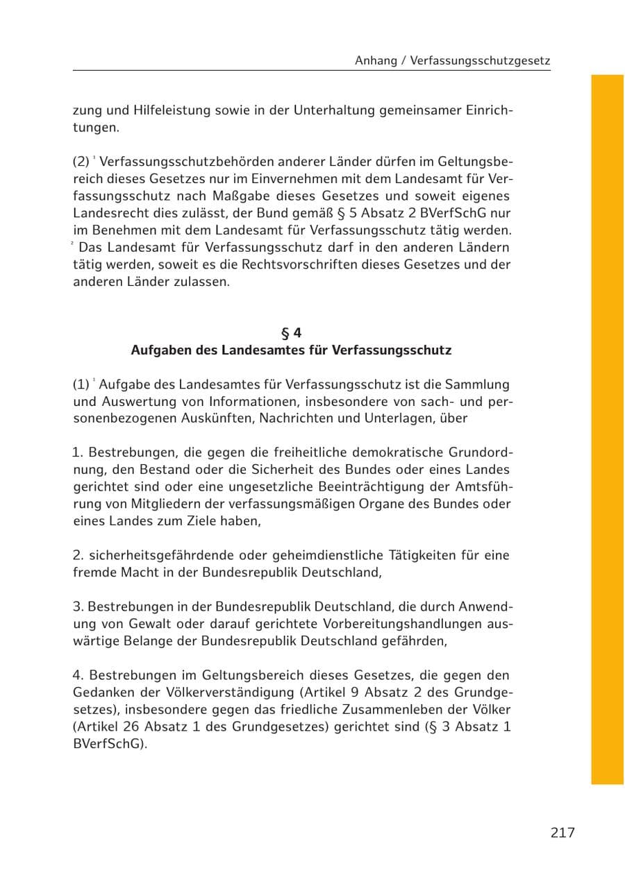 Seite 213 des Verfassungsschutzbericht 2017 Hamburg