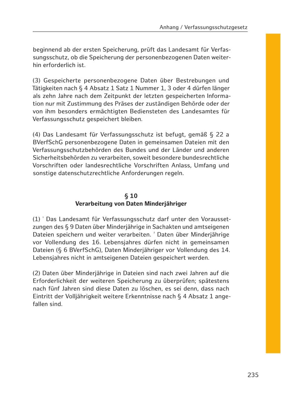 Seite 231 des Verfassungsschutzbericht 2017 Hamburg
