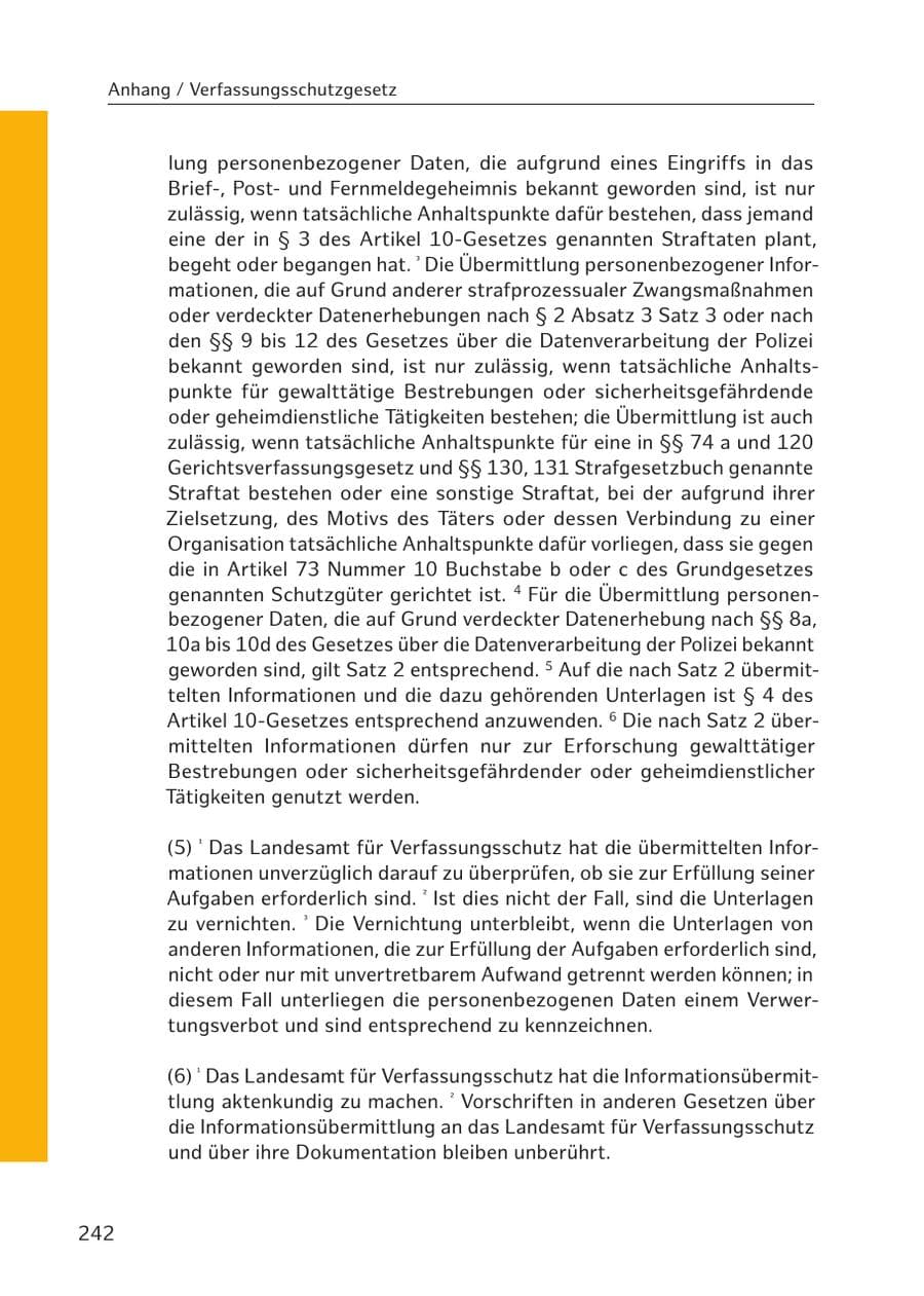 Seite 238 des Verfassungsschutzbericht 2017 Hamburg
