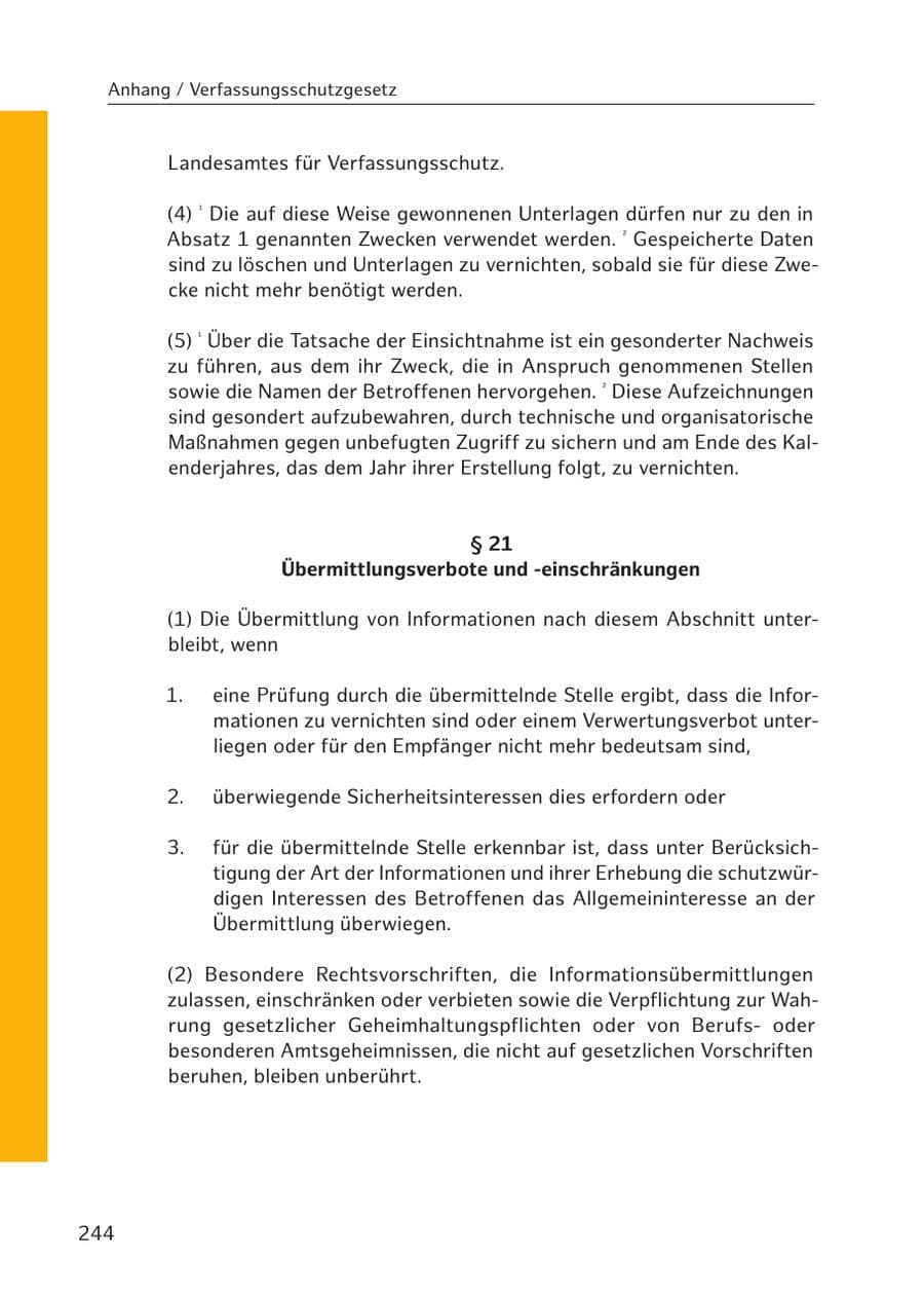 Seite 240 des Verfassungsschutzbericht 2017 Hamburg