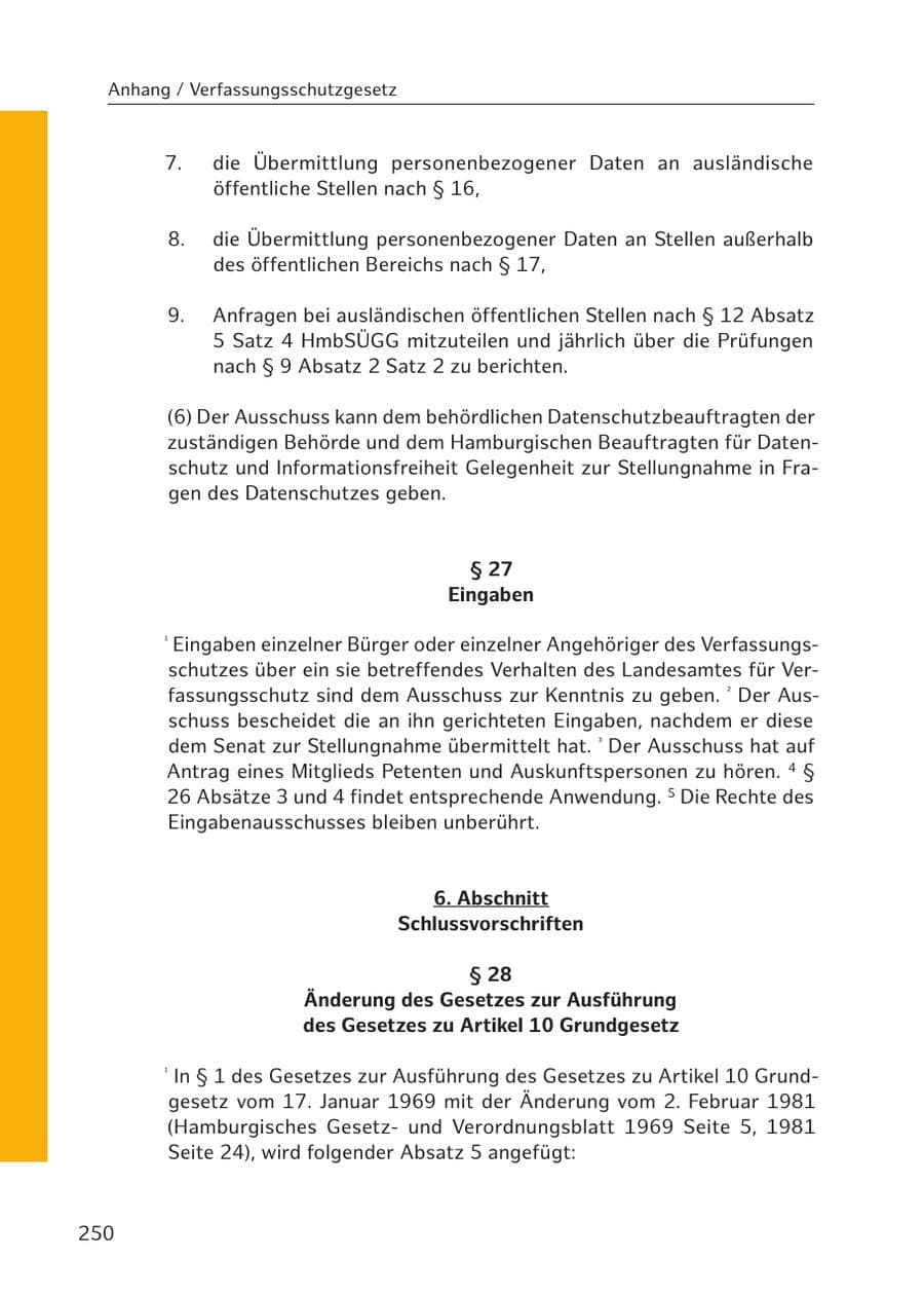 Seite 246 des Verfassungsschutzbericht 2017 Hamburg