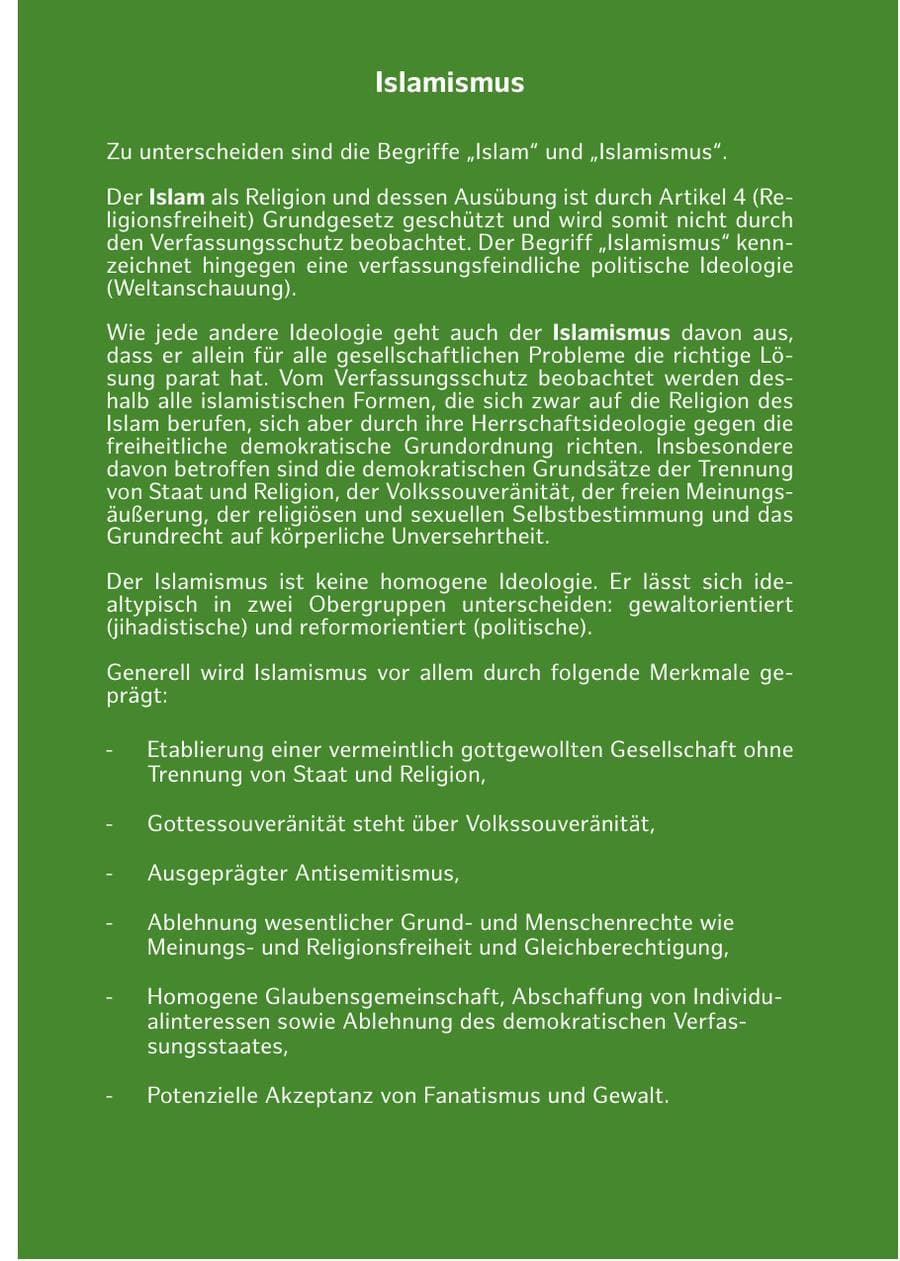 Seite 31 des Verfassungsschutzbericht 2017 Hamburg