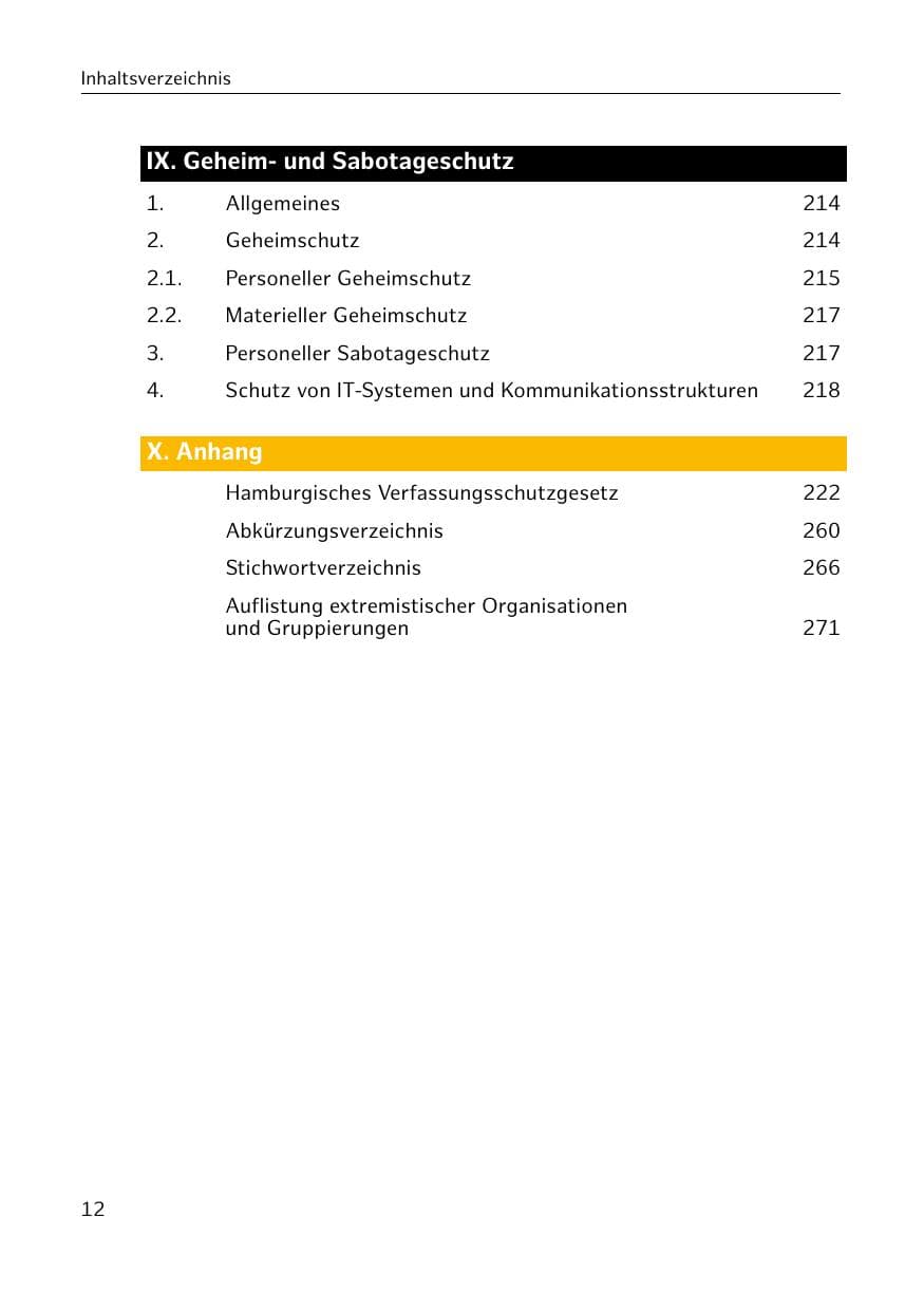 Seite 13 des Verfassungsschutzbericht 2018 Hamburg