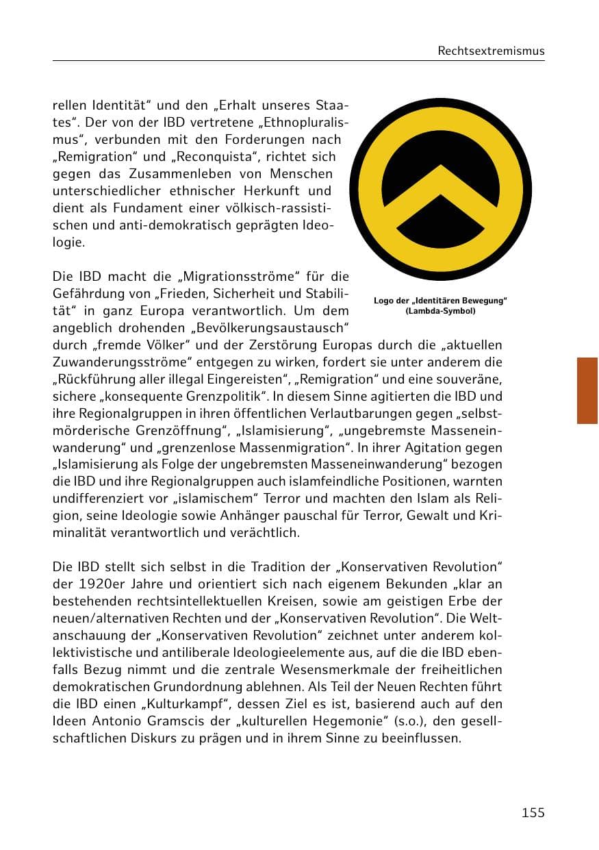 Seite 156 des Verfassungsschutzbericht 2018 Hamburg