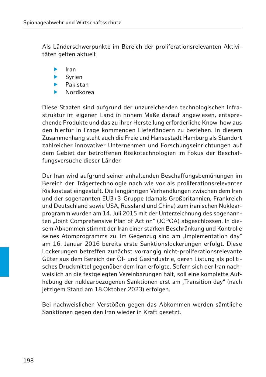 Seite 199 des Verfassungsschutzbericht 2018 Hamburg