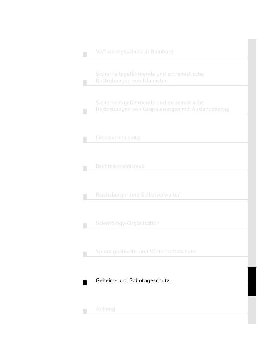 Seite 212 des Verfassungsschutzbericht 2018 Hamburg