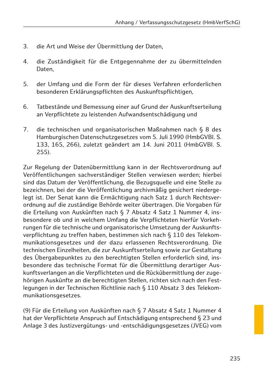 Seite 236 des Verfassungsschutzbericht 2018 Hamburg