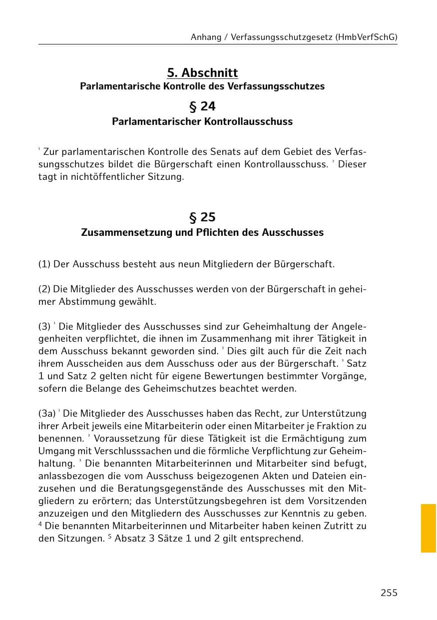 Seite 256 des Verfassungsschutzbericht 2018 Hamburg