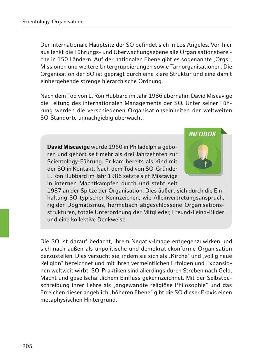 Seite 206 des Verfassungsschutzbericht 2019 Hamburg