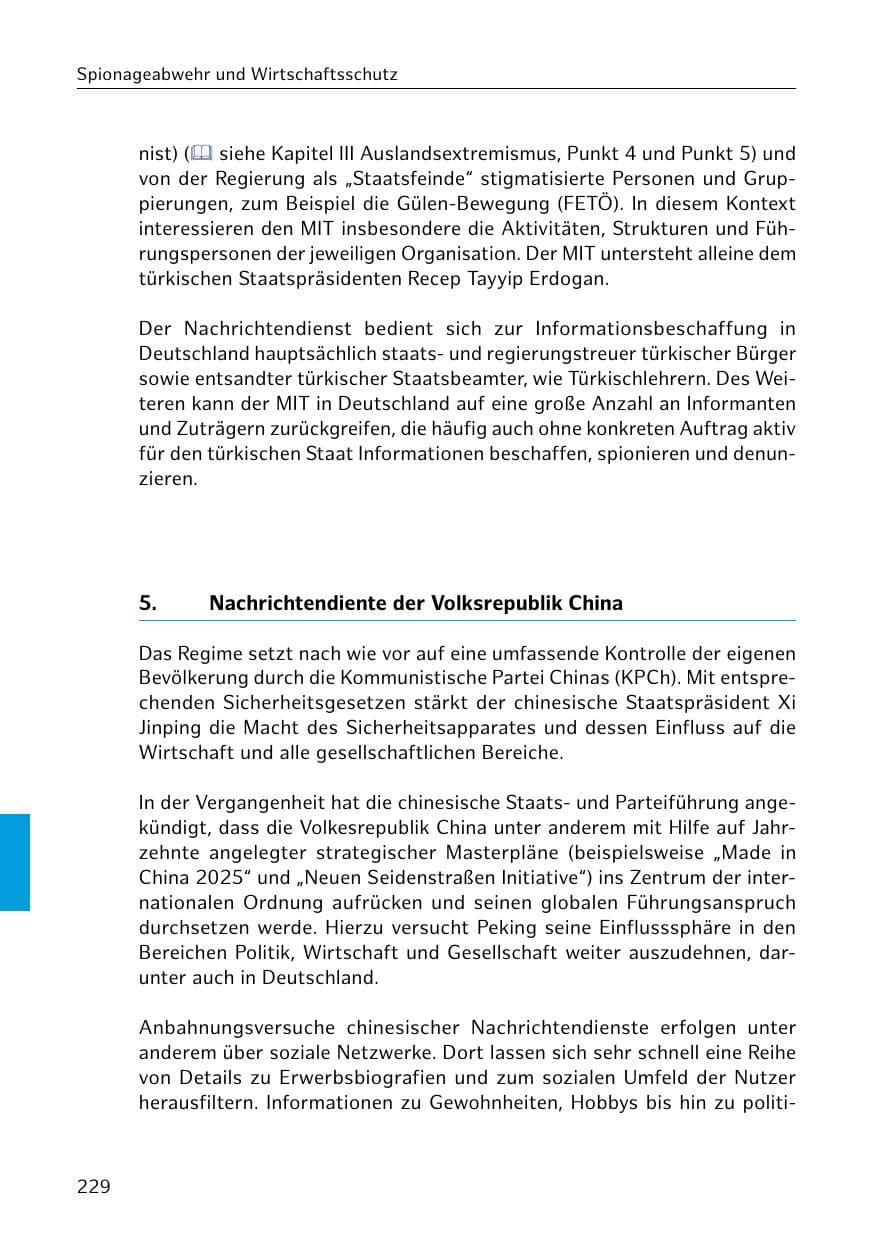 Seite 230 des Verfassungsschutzbericht 2019 Hamburg