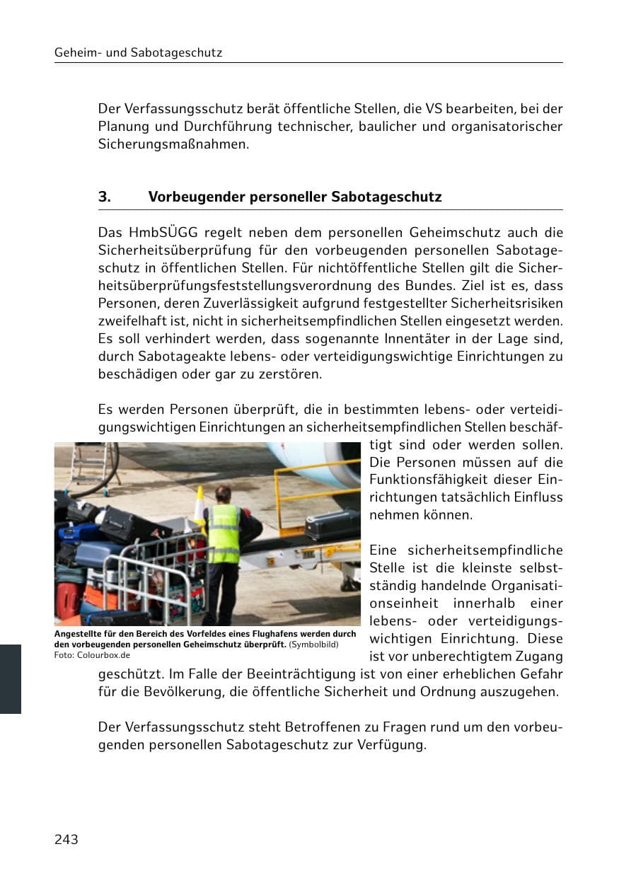 Seite 244 des Verfassungsschutzbericht 2019 Hamburg