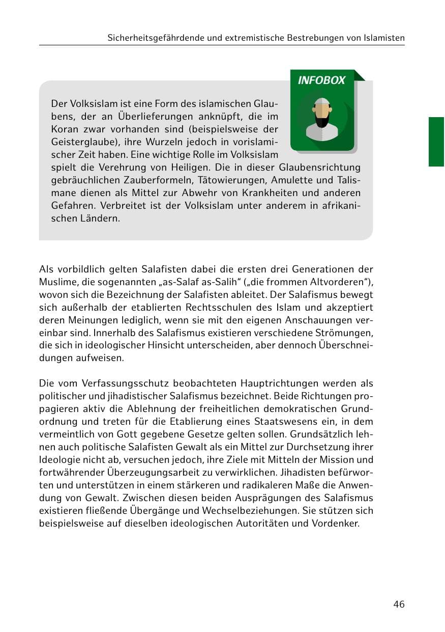 Seite 47 des Verfassungsschutzbericht 2019 Hamburg