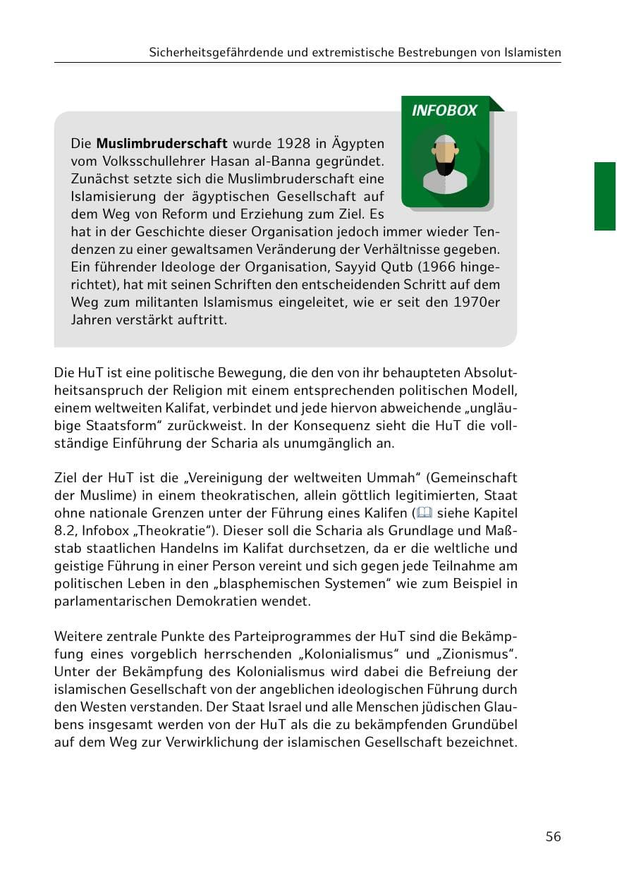 Seite 57 des Verfassungsschutzbericht 2019 Hamburg
