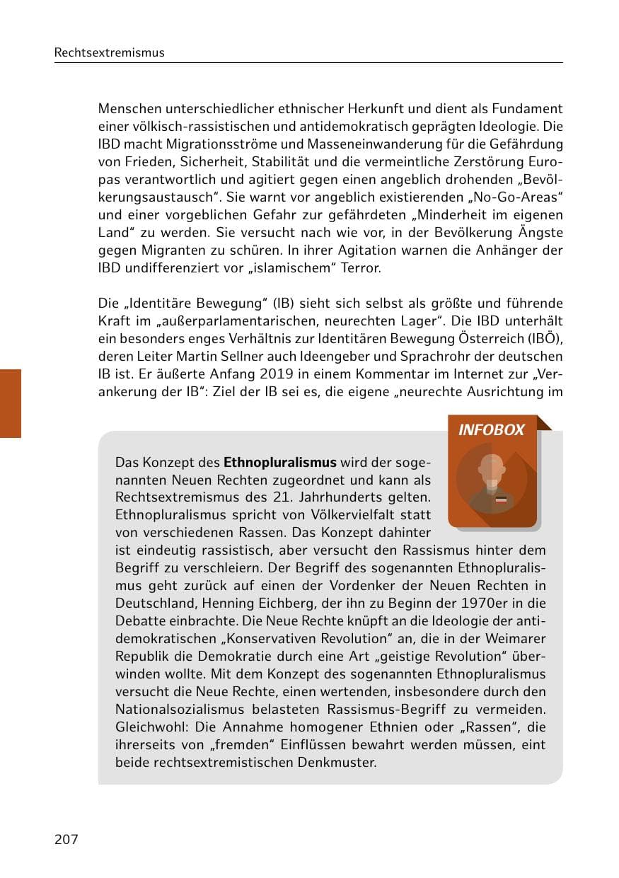 Seite 207 des Verfassungsschutzbericht 2020 Hamburg