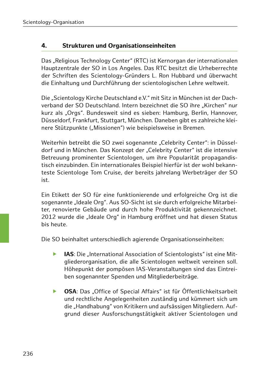 Seite 236 des Verfassungsschutzbericht 2020 Hamburg