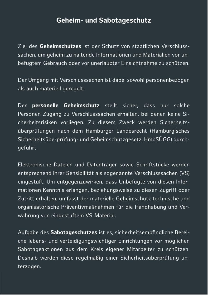Seite 274 des Verfassungsschutzbericht 2020 Hamburg