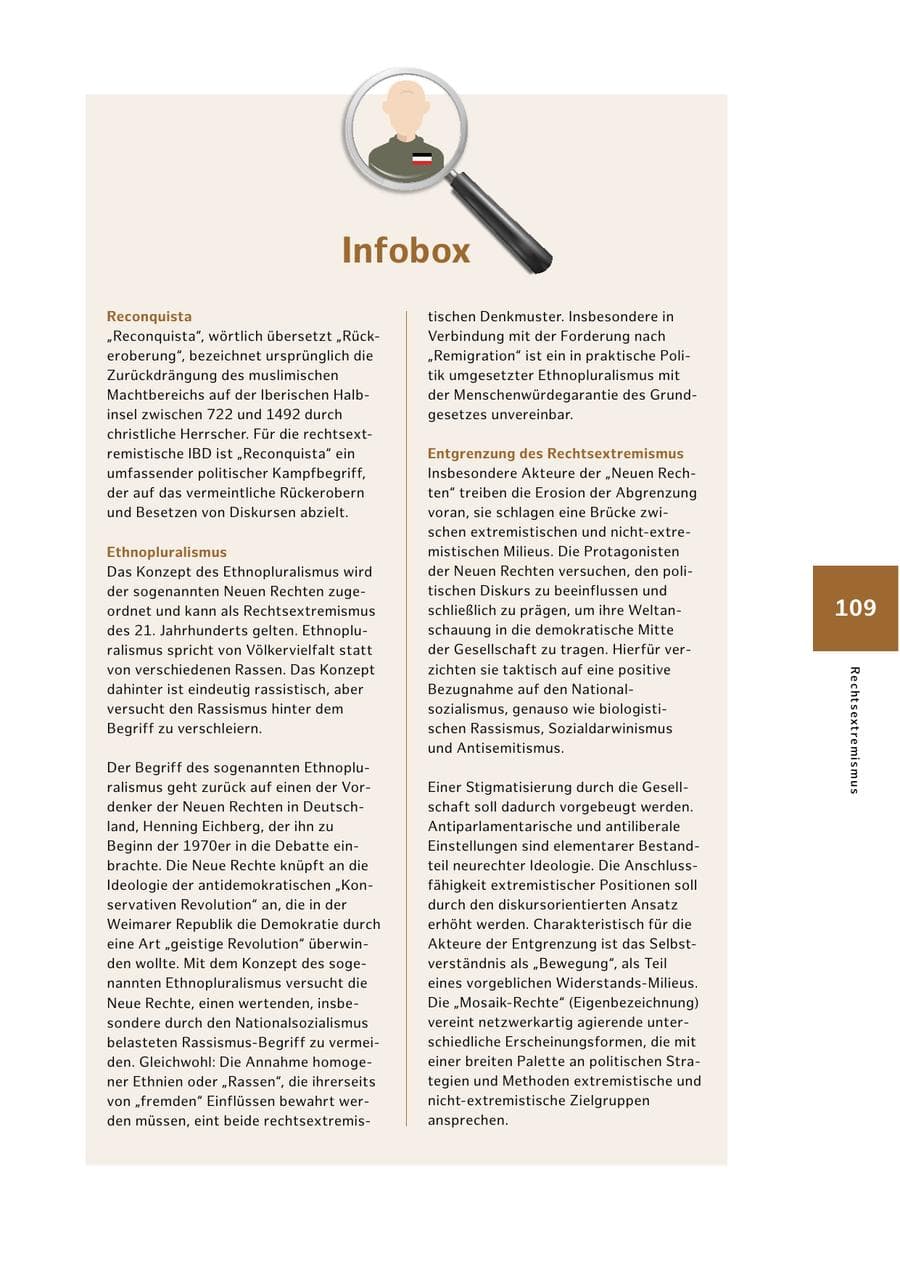 Seite 109 des Verfassungsschutzbericht 2023 Hamburg