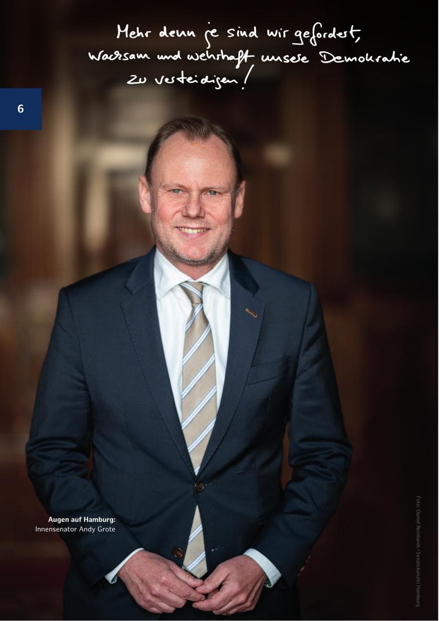 Seite 6 des Verfassungsschutzbericht 2023 Hamburg