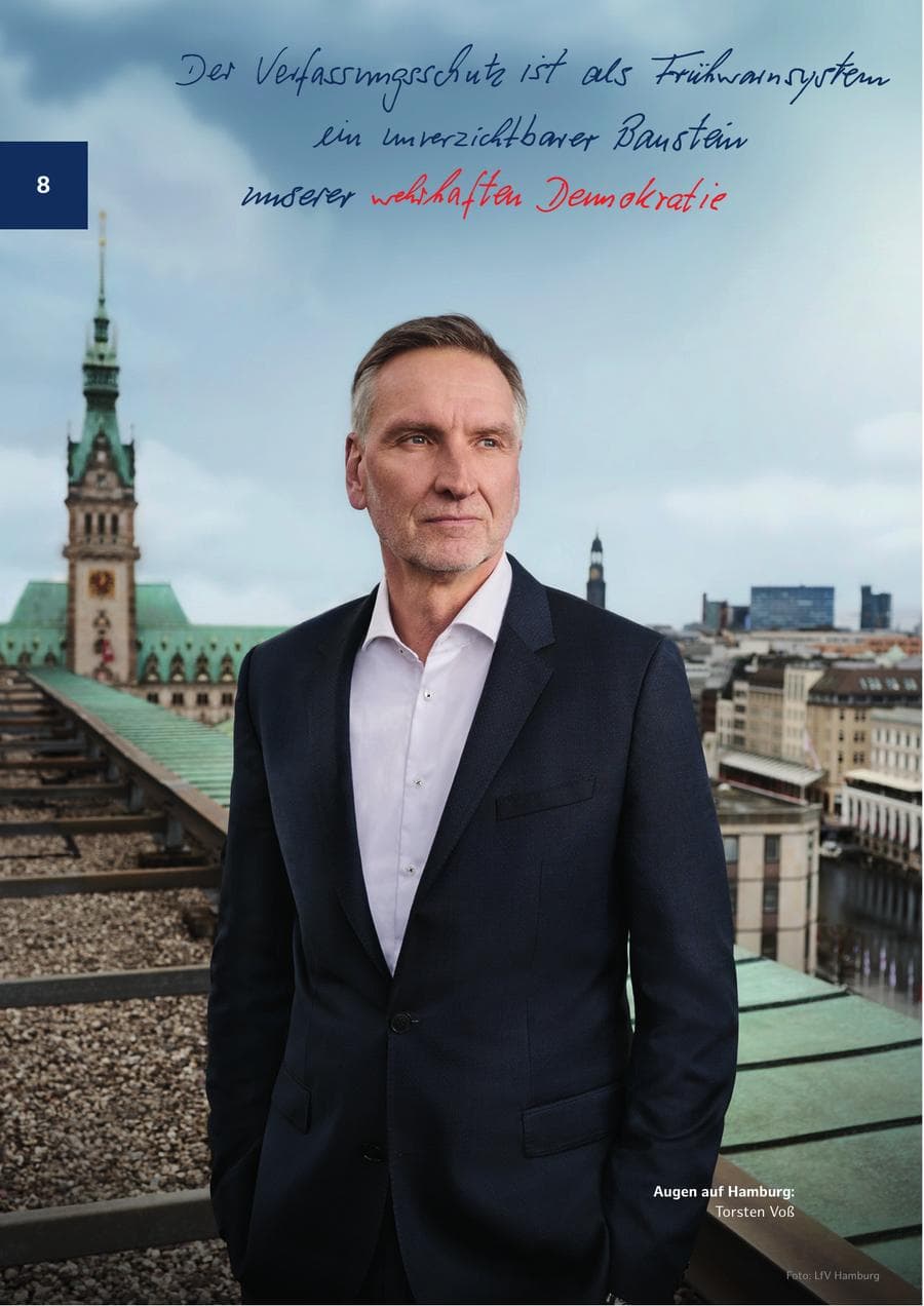 Seite 8 des Verfassungsschutzbericht 2023 Hamburg