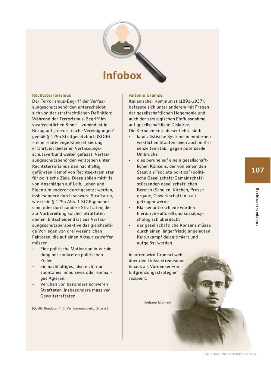 Seite 107 des Verfassungsschutzbericht 2024 Hamburg