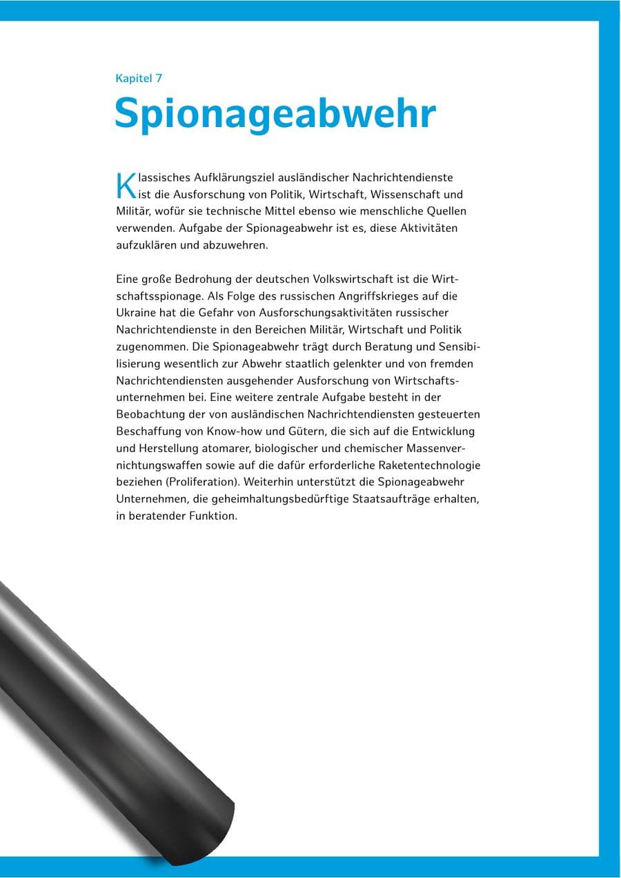 Seite 123 des Verfassungsschutzbericht 2024 Hamburg