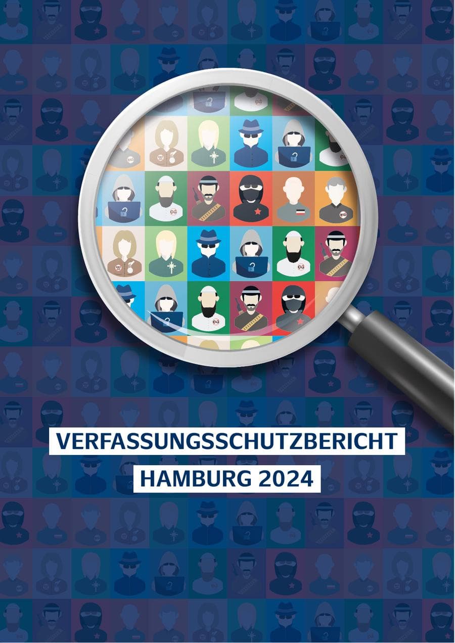 Seite 3 des Verfassungsschutzbericht 2024 Hamburg