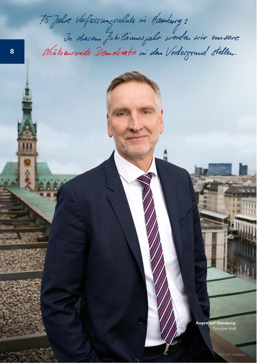 Seite 8 des Verfassungsschutzbericht 2024 Hamburg