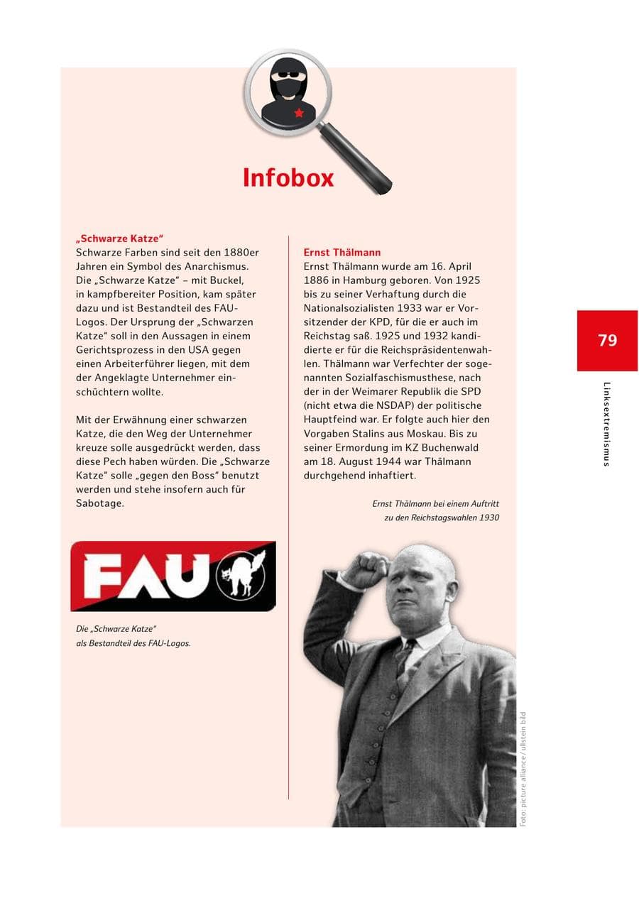Seite 79 des Verfassungsschutzbericht 2024 Hamburg