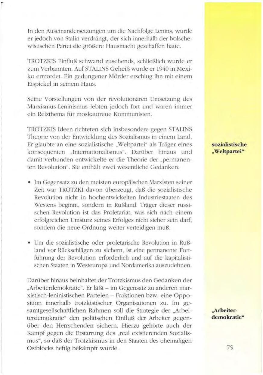 Seite 75 des Verfassungsschutzbericht 1993 Mecklenburg-Vorpommern