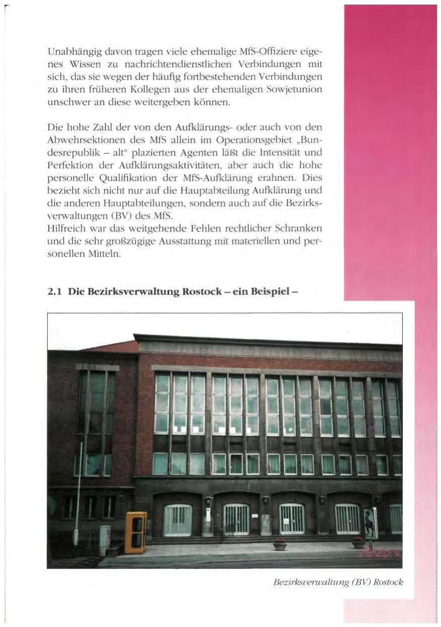 Seite 89 des Verfassungsschutzbericht 1993 Mecklenburg-Vorpommern