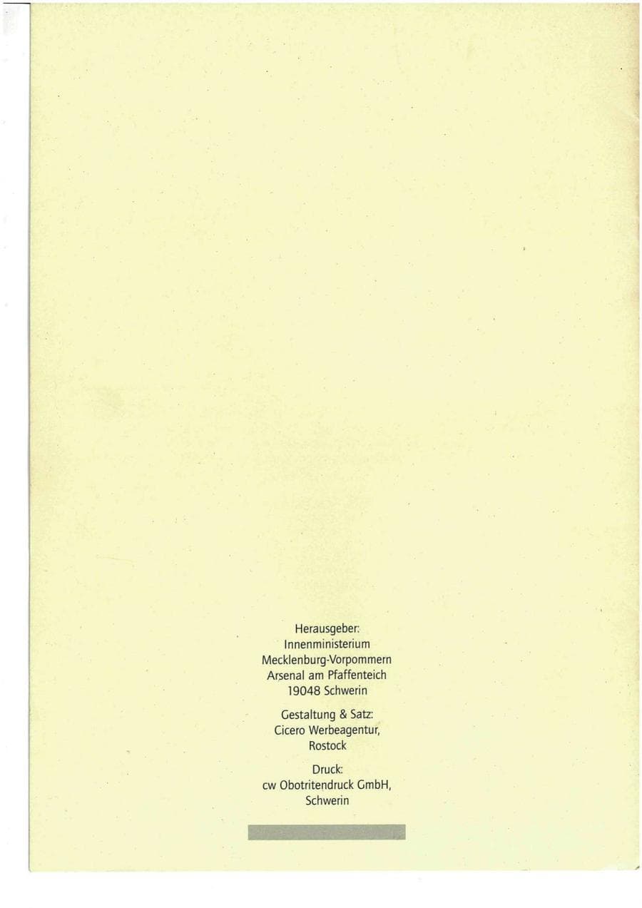 Seite 12 des Verfassungsschutzbericht 1995 Mecklenburg-Vorpommern
