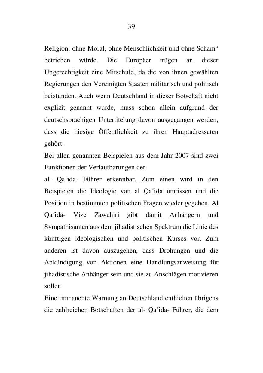 Seite 39 des Verfassungsschutzbericht 2007 Mecklenburg-Vorpommern