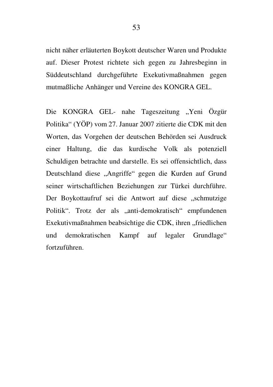 Seite 53 des Verfassungsschutzbericht 2007 Mecklenburg-Vorpommern