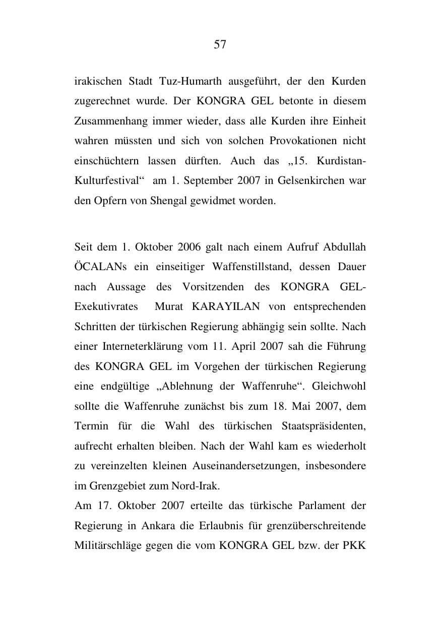 Seite 57 des Verfassungsschutzbericht 2007 Mecklenburg-Vorpommern