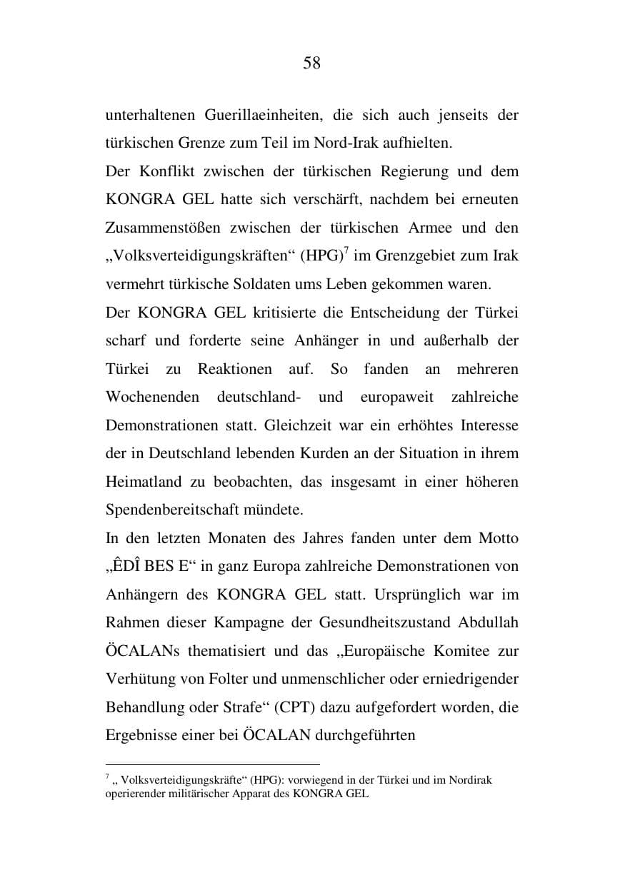 Seite 58 des Verfassungsschutzbericht 2007 Mecklenburg-Vorpommern
