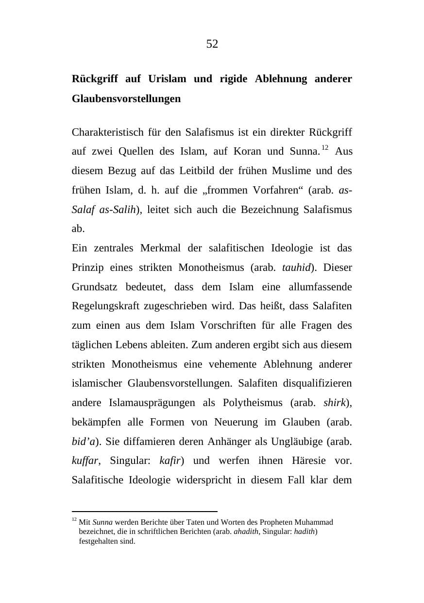 Seite 52 des Verfassungsschutzbericht 2008 Mecklenburg-Vorpommern