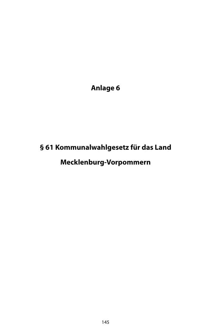 Seite 146 des Verfassungsschutzbericht 2010 Mecklenburg-Vorpommern