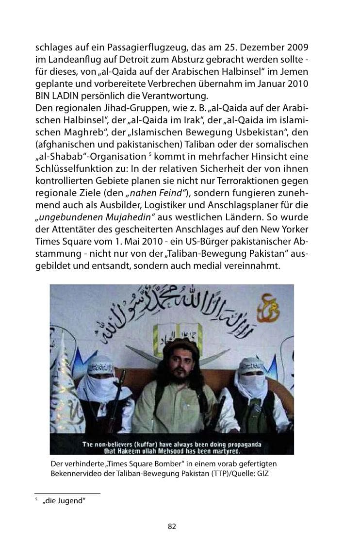 Seite 83 des Verfassungsschutzbericht 2010 Mecklenburg-Vorpommern