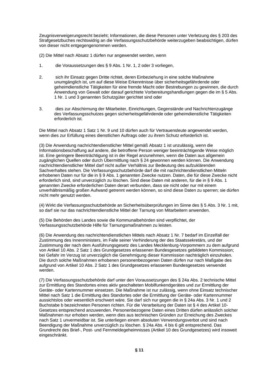 Seite 103 des Verfassungsschutzbericht 2012 Mecklenburg-Vorpommern